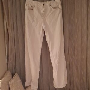 Zara Women's White Jeans